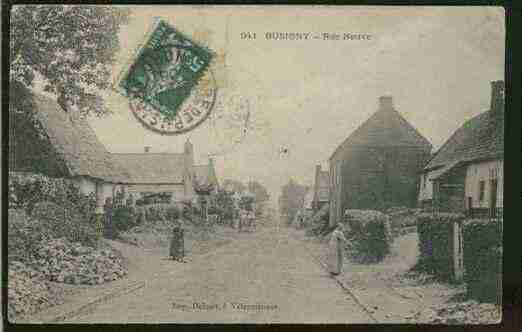 Ville de BUSIGNY Carte postale ancienne