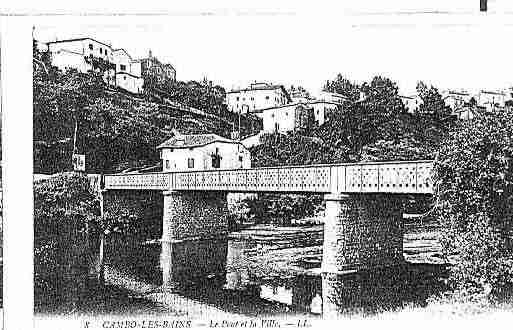 Ville de CAMBOLESBAINS Carte postale ancienne