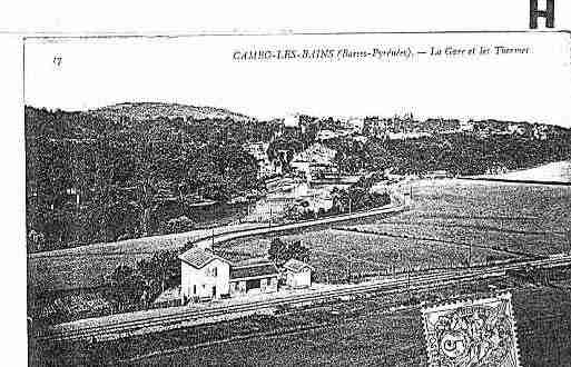 Ville de CAMBOLESBAINS Carte postale ancienne