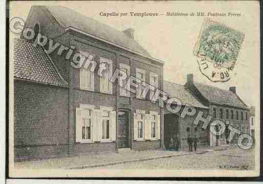 Ville de CAPELLEENPEVELE Carte postale ancienne