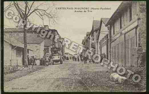 Ville de CASTELNAUMAGNOAC Carte postale ancienne