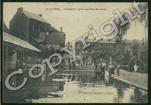 Ville de CATEAU(LE) Carte postale ancienne