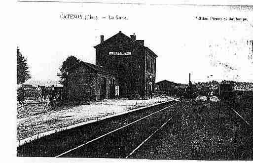 Ville de CATENOY Carte postale ancienne