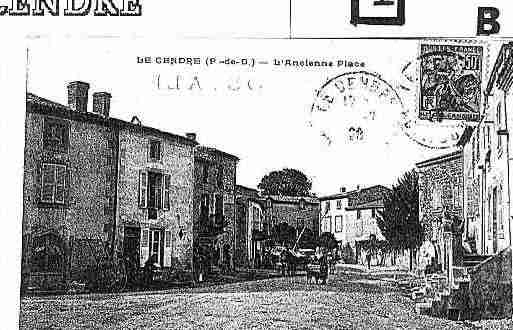 Ville de CENDRE(LE) Carte postale ancienne