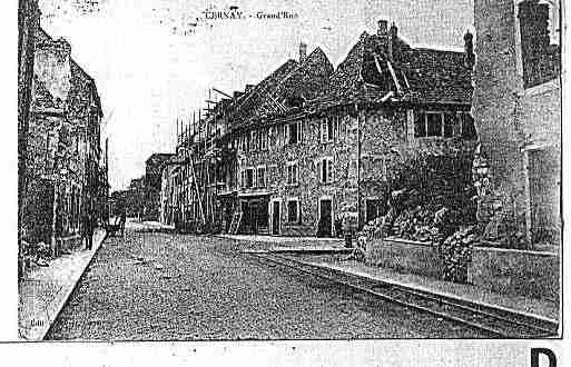 Ville de CERNAY Carte postale ancienne