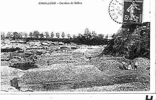 Ville de CHAILLOUE Carte postale ancienne