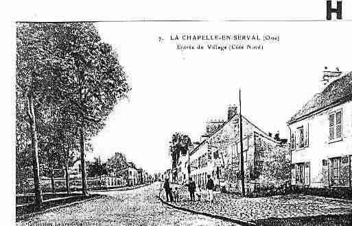 Ville de CHAPELLEENSERVAL(LA) Carte postale ancienne