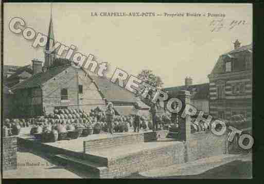 Ville de CHAPELLEENSERVAL(LA) Carte postale ancienne