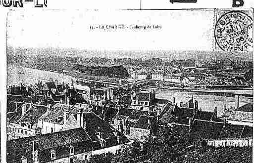 Ville de CHARITESURLOIRE(LA) Carte postale ancienne