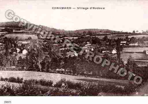 Ville de CHAUMARD Carte postale ancienne