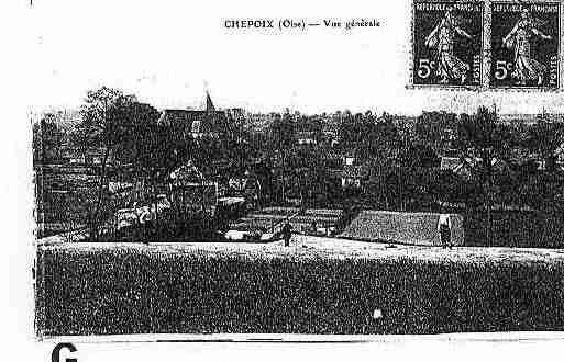 Ville de CHEPOIX Carte postale ancienne