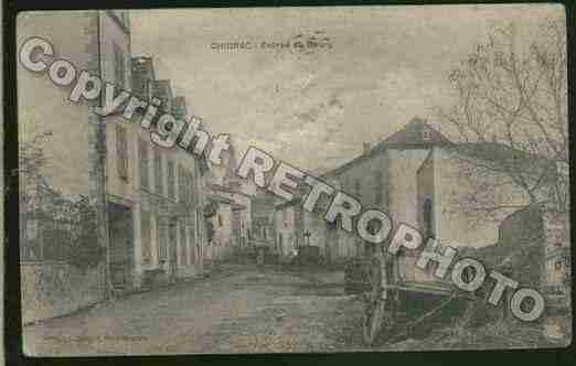 Ville de CHIDRAC Carte postale ancienne