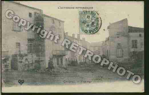 Ville de CHIDRAC Carte postale ancienne