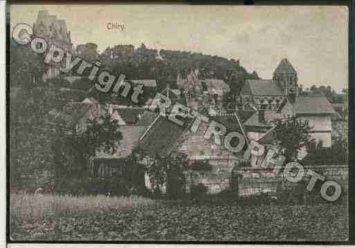 Ville de CHIRYOURSCAMPS Carte postale ancienne