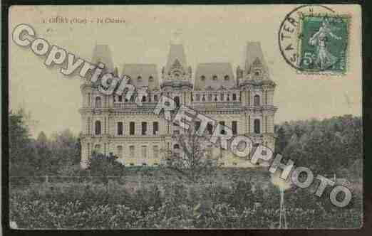 Ville de CHIRYOURSCAMPS Carte postale ancienne