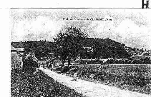 Ville de CLAIROIX Carte postale ancienne