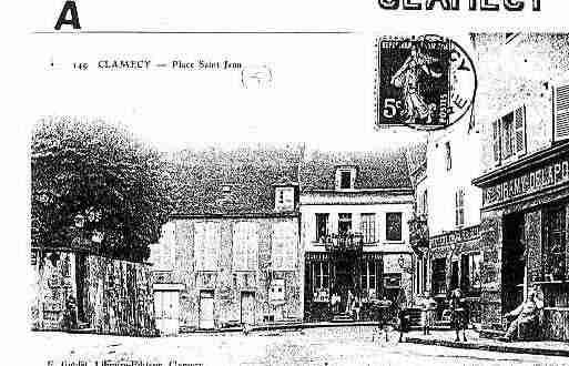 Ville de CLAMECY Carte postale ancienne