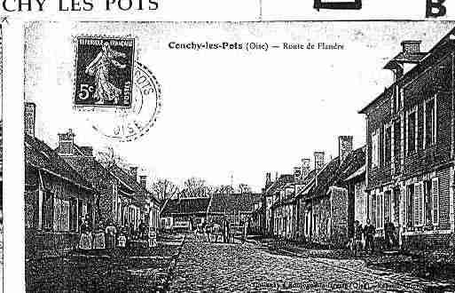 Ville de CONCHYLESPOTS Carte postale ancienne