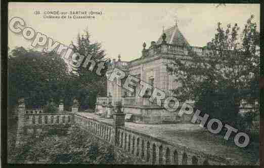 Ville de CONDESURSARTHE Carte postale ancienne