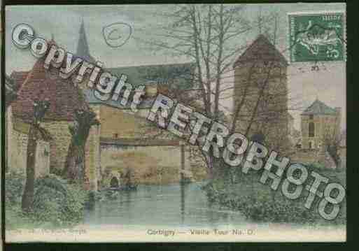 Ville de CORBIGNY Carte postale ancienne