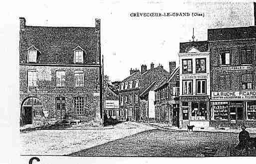Ville de CREVECOEURLEGRAND Carte postale ancienne