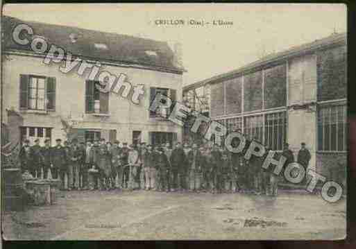 Ville de CRILLON Carte postale ancienne