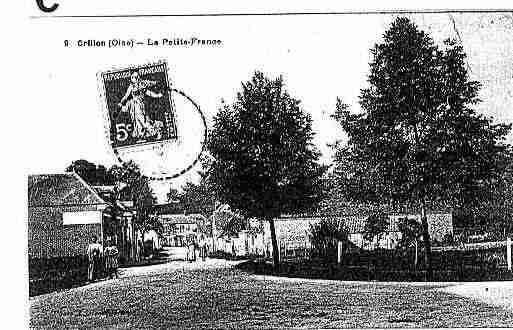 Ville de CRILLON Carte postale ancienne