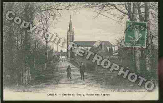 Ville de CRULAI Carte postale ancienne