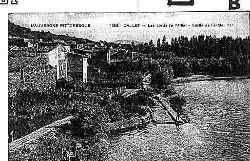 Ville de DALLET Carte postale ancienne