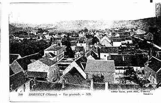 Ville de DORNECY Carte postale ancienne