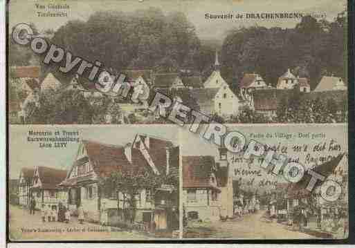 Ville de DRACHENBRONNBIRLENBACH Carte postale ancienne