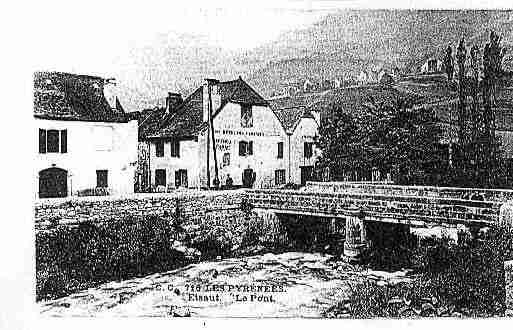 Ville de ETSAUT Carte postale ancienne