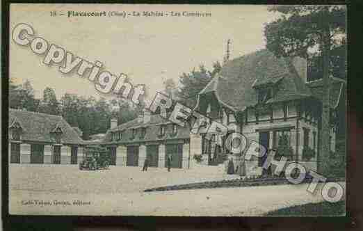 Ville de FLAVACOURTLINCOURT Carte postale ancienne