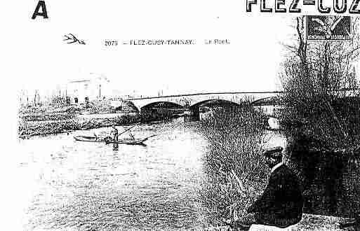 Ville de FLEZCUZY Carte postale ancienne