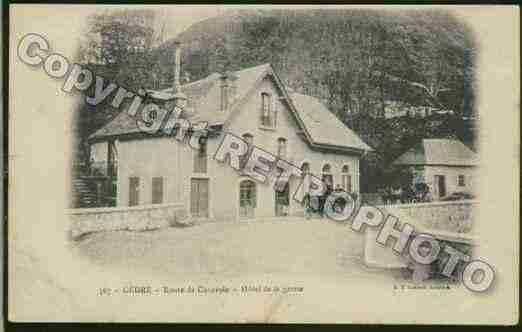 Ville de GEDRE Carte postale ancienne