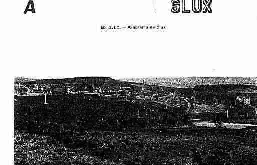 Ville de GLUX Carte postale ancienne