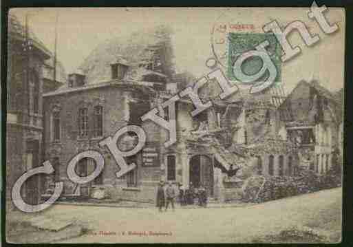Ville de GORGUE(LA) Carte postale ancienne