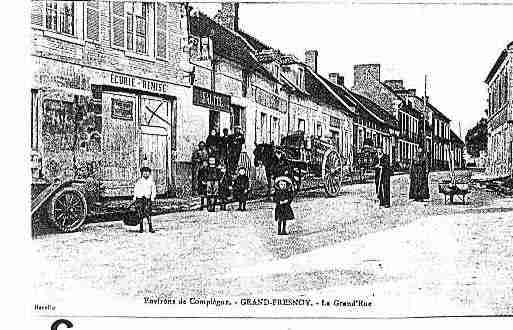 Ville de GRANDFRESNOY Carte postale ancienne