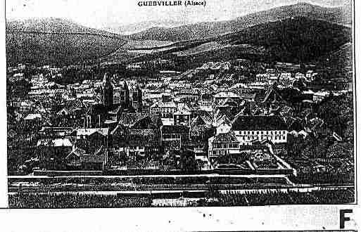 Ville de GUEBWILLER Carte postale ancienne
