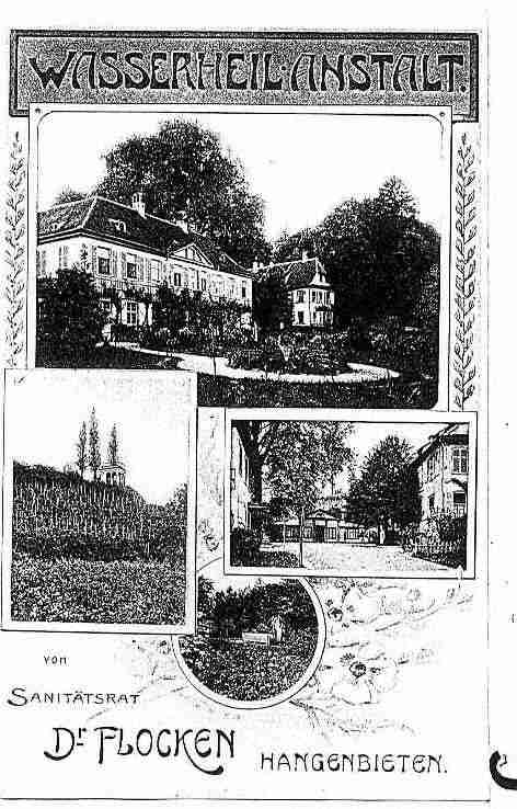 Ville de HANGENBIETEN Carte postale ancienne