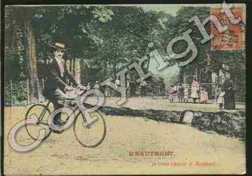 Ville de HAUTMONT Carte postale ancienne