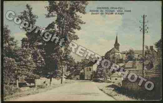 Ville de HECHES Carte postale ancienne