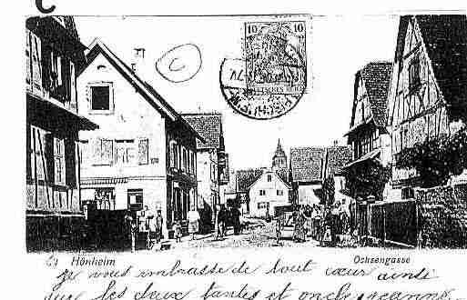 Ville de HOENHEIM Carte postale ancienne