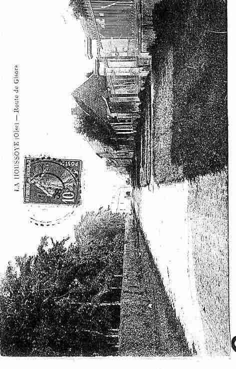 Ville de HOUSSOYE(LA) Carte postale ancienne