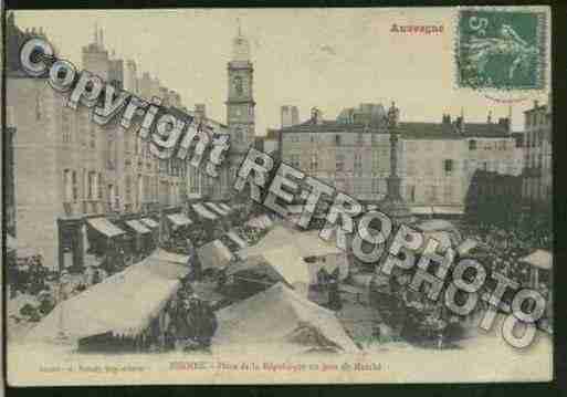 Ville de ISSOIRE Carte postale ancienne