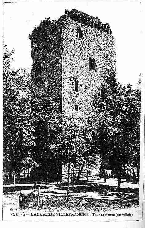 Ville de LABASTIDEVILLEFRANCHE Carte postale ancienne