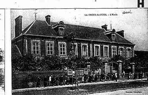 Ville de LACROIXSAINTOUEN Carte postale ancienne