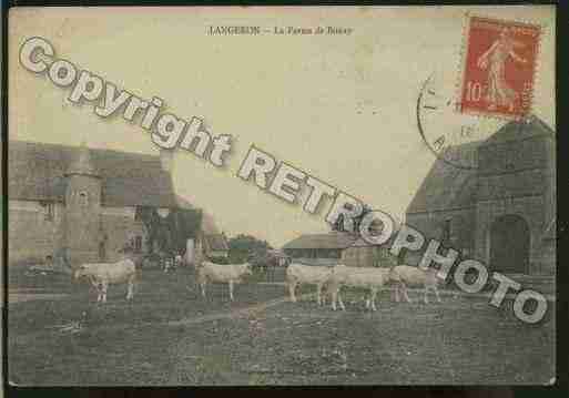 Ville de LANGERON Carte postale ancienne