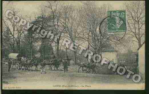 Ville de LASTIC Carte postale ancienne