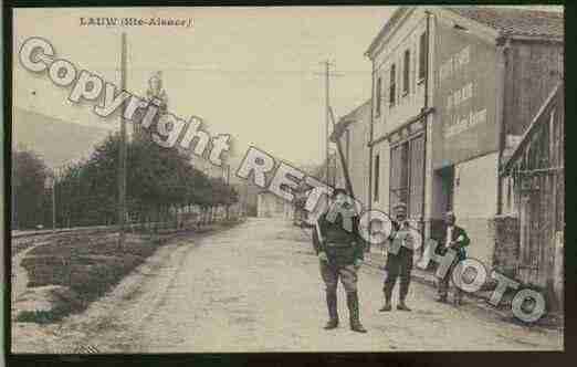 Ville de LAUW Carte postale ancienne